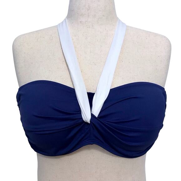 Lauren Ralph Lauren NWT Halter Bikini Top Women 16 - Picture 1 of 15